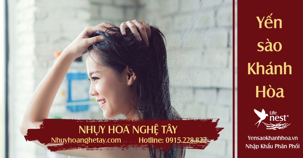 Sử dụng tinh dầu nhụy hoa nghệ tây kết hợp cùng dầu gội hoặc dầu xả giúp tóc trở nên chắc khỏe hơn